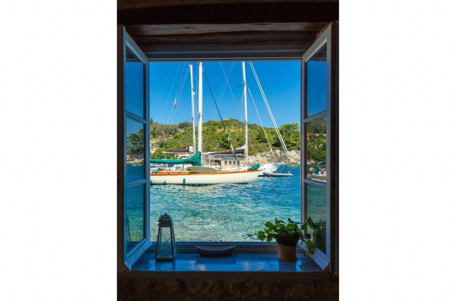 Spiros Jetty House Apartment Longos  ภายนอก รูปภาพ